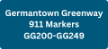 Germantown Greenway 911 Markers GG200